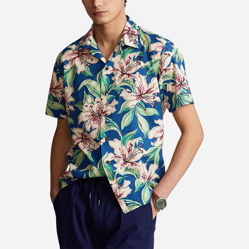 Cladyppcss-Short Sleeve-Sport Shirt 5599 Seaside Lilies
