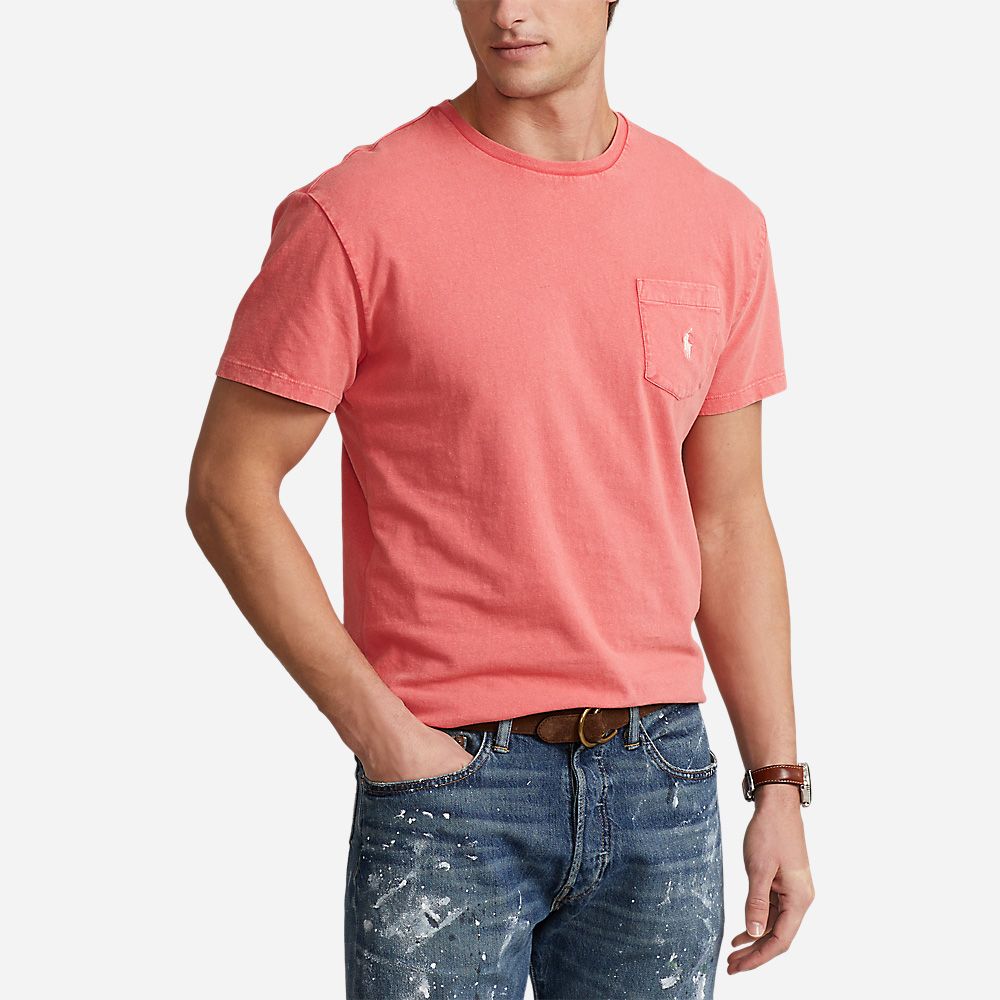Sscnpkcmslm1-Short Sleeve-T-Shirt Amalfi Red