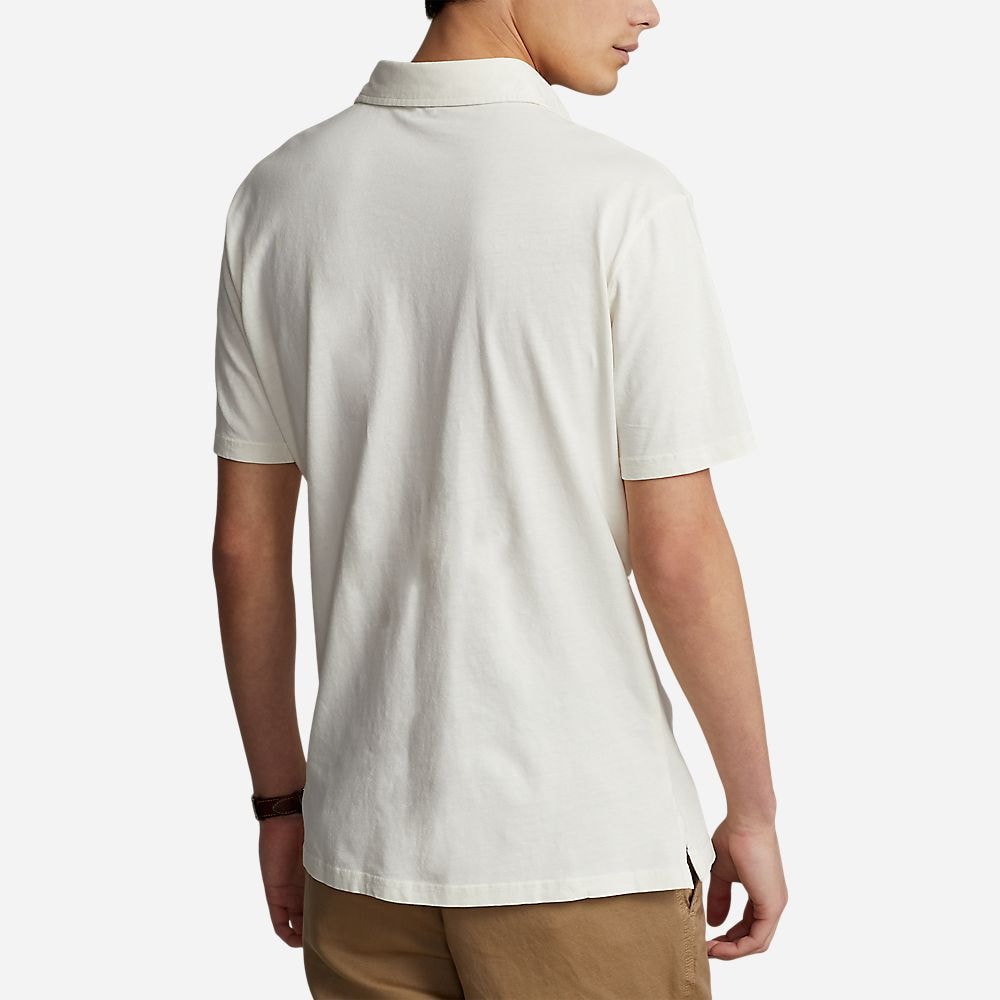 Sscspktclsm5-Short Sleeve-Polo Shirt Antique Cream