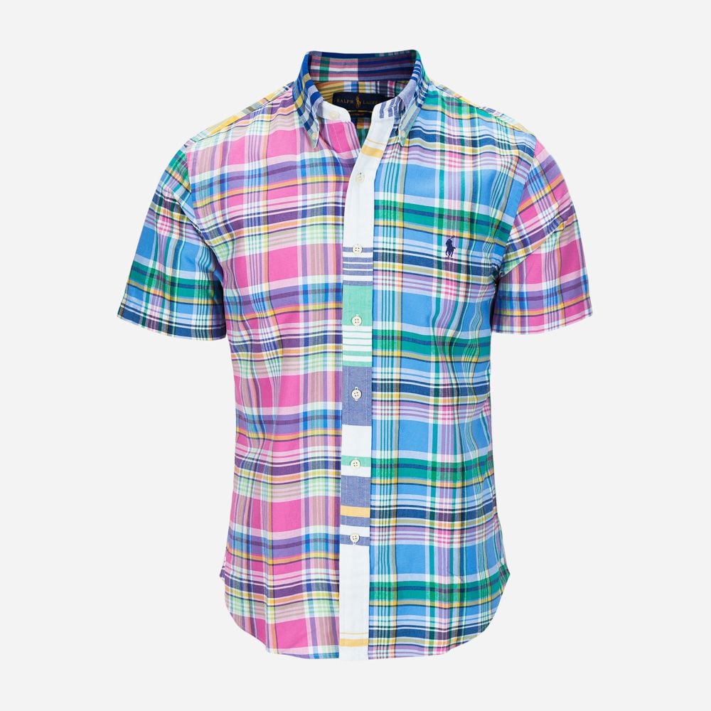 Cubdppcsss-Short Sleeve-Sport Shirt 5605 Preppy Multi Funshirt