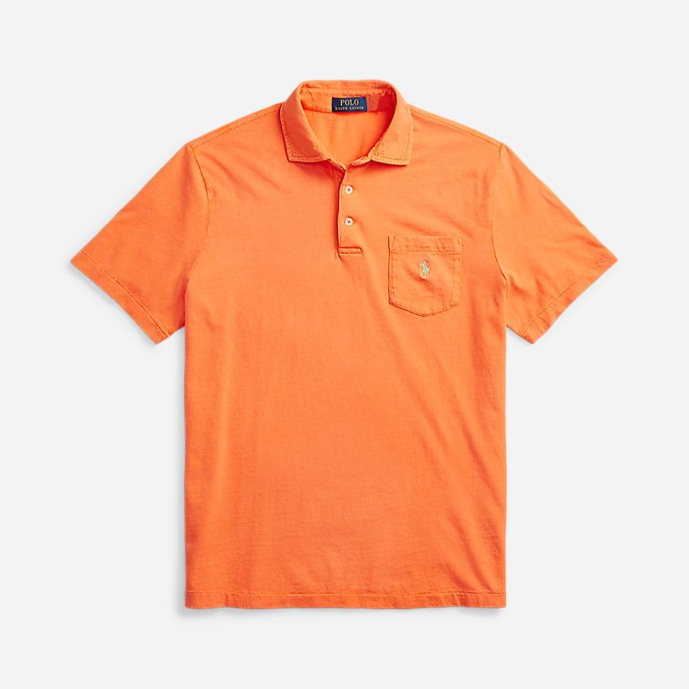 Sscspktclsm5-Short Sleeve-Polo Shirt May Orange