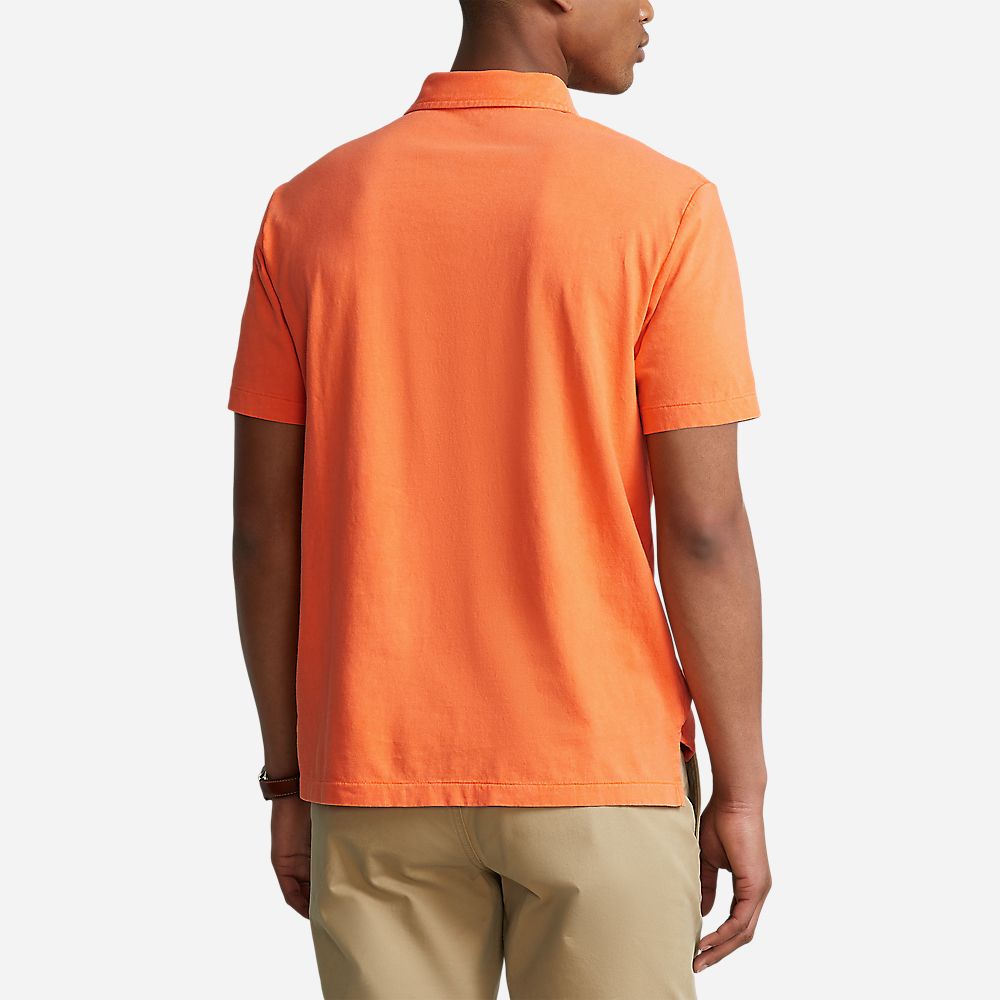 Sscspktclsm5-Short Sleeve-Polo Shirt May Orange