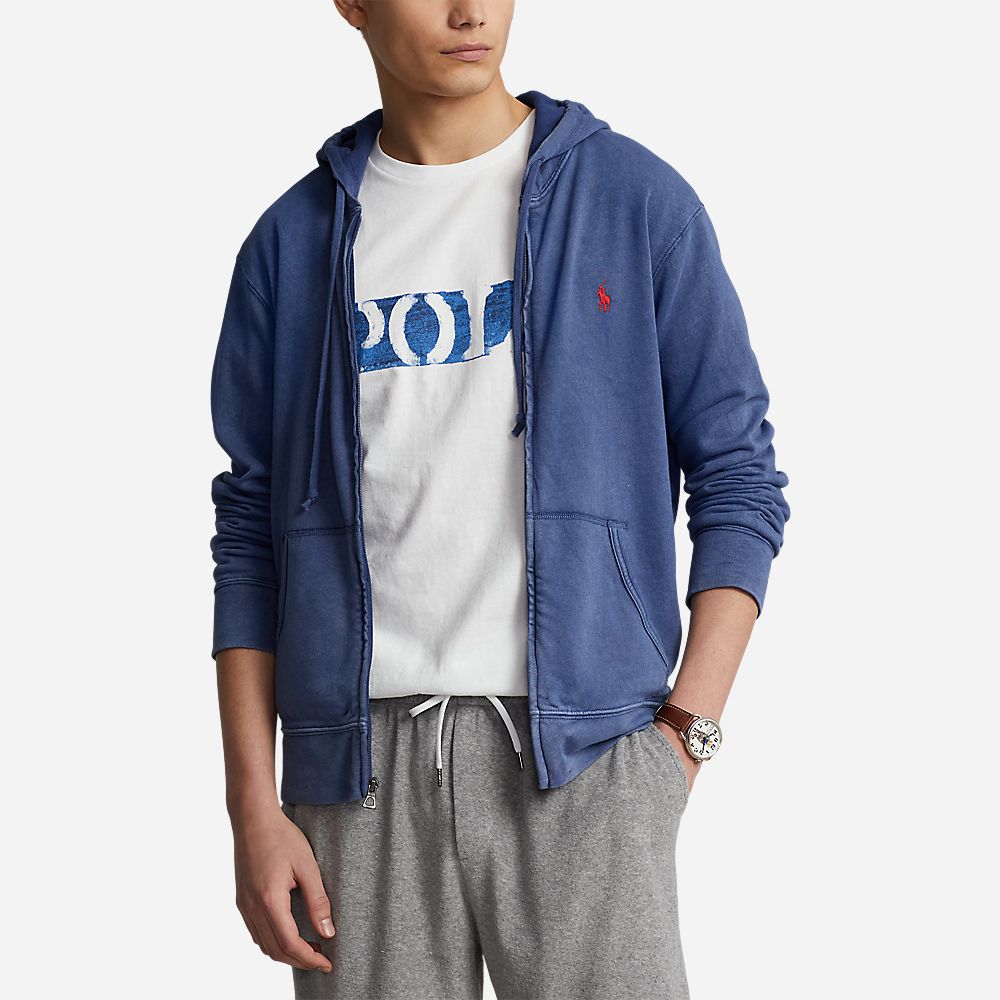 Lsfzhoodm12-Long Sleeve-Knit Light Navy