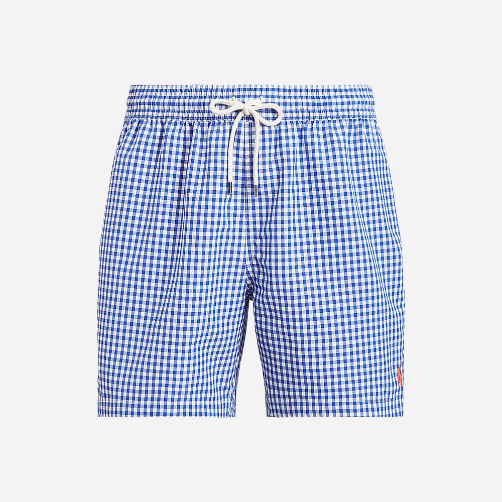 Traveler-Swim Cruise Royal Gingham