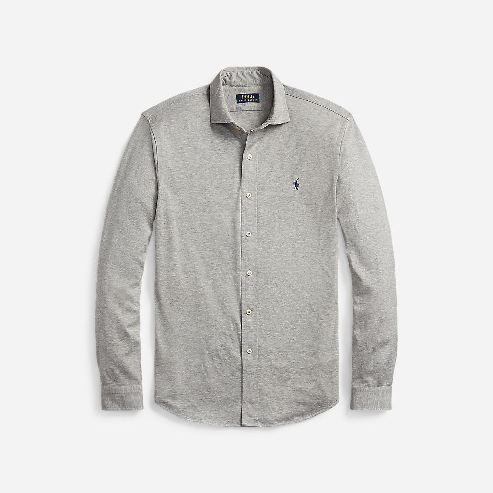 Estppcs-Long Sleeve-Sport Shirt Andover Heather