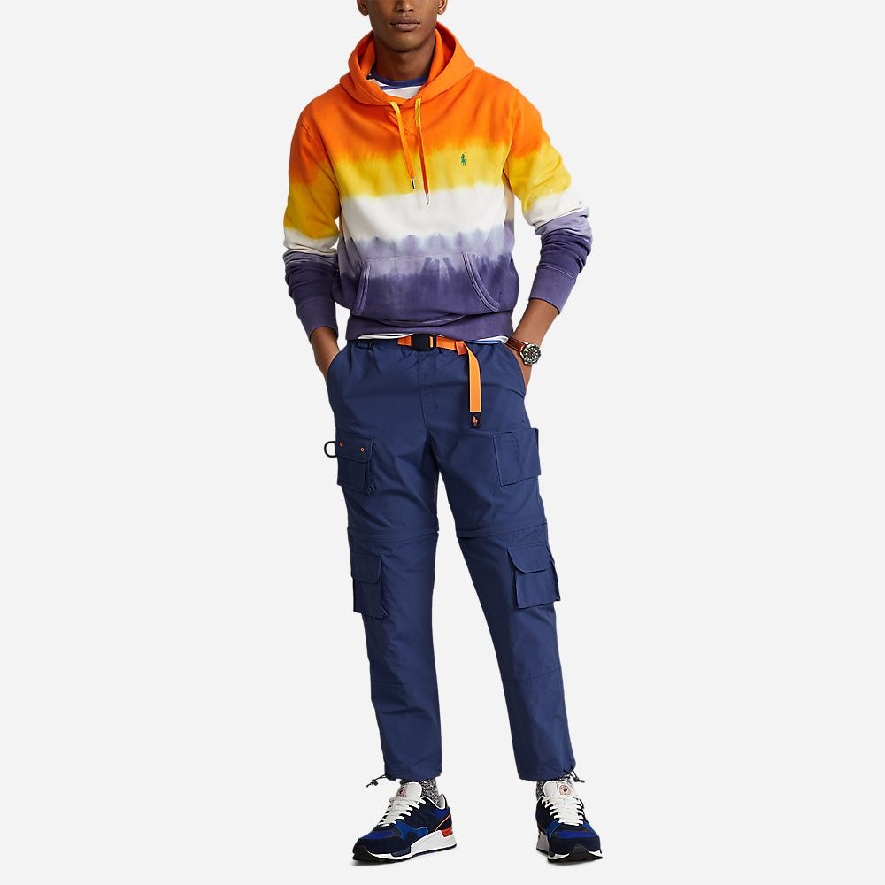 Lspohoodm12-Long Sleeve-Sweatshirt Bright Signal Orange Multi