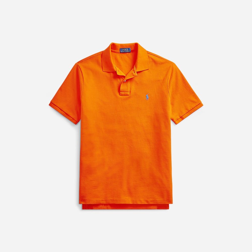 Sskcslim1-Short Sleeve-Knit Sailing Orange/C7318