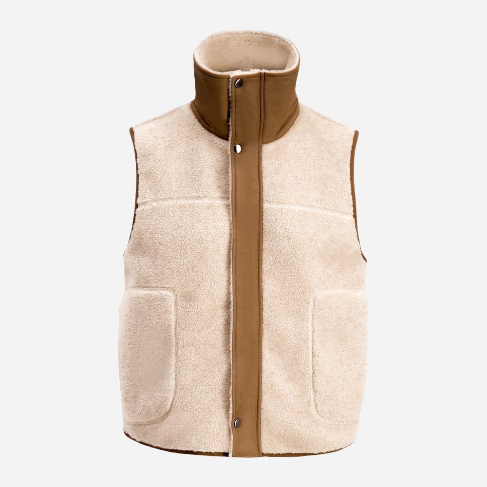 Obiter Vest Ecru Mix