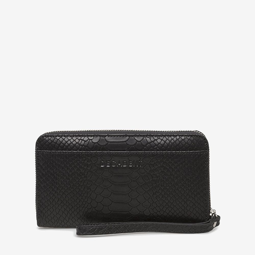 Erin Zip Wallet Anaconda Black