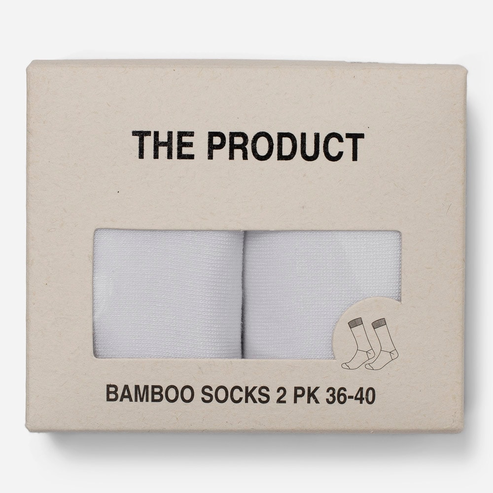 Socks 2-Pack Regularbox 10 White X2
