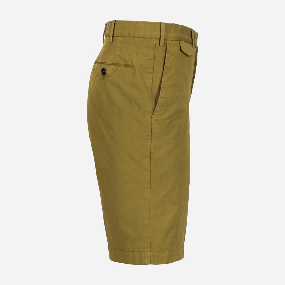 Gabardine Shorts - Verde Sabbia