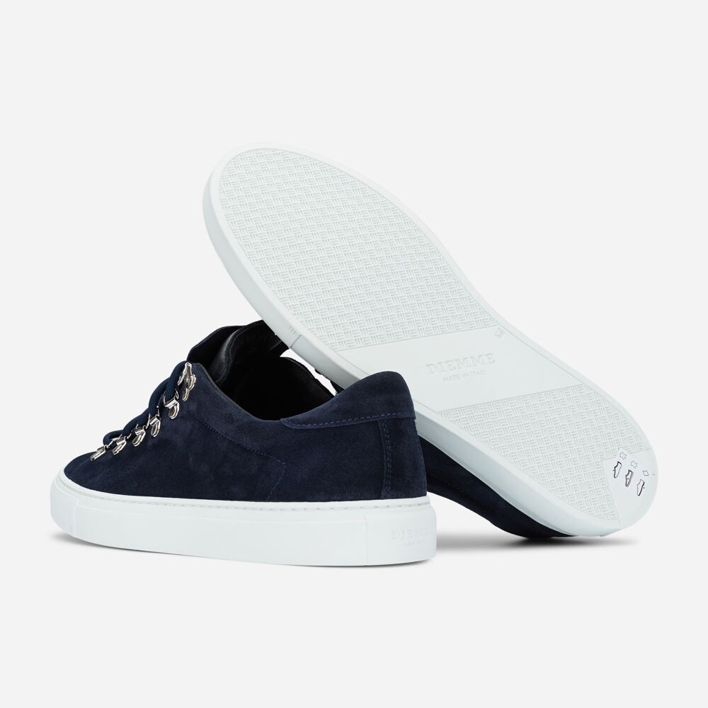 Marostica Low Navy Suede