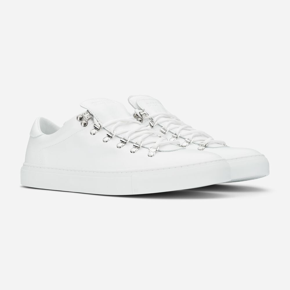 Marostica Low White Nappa