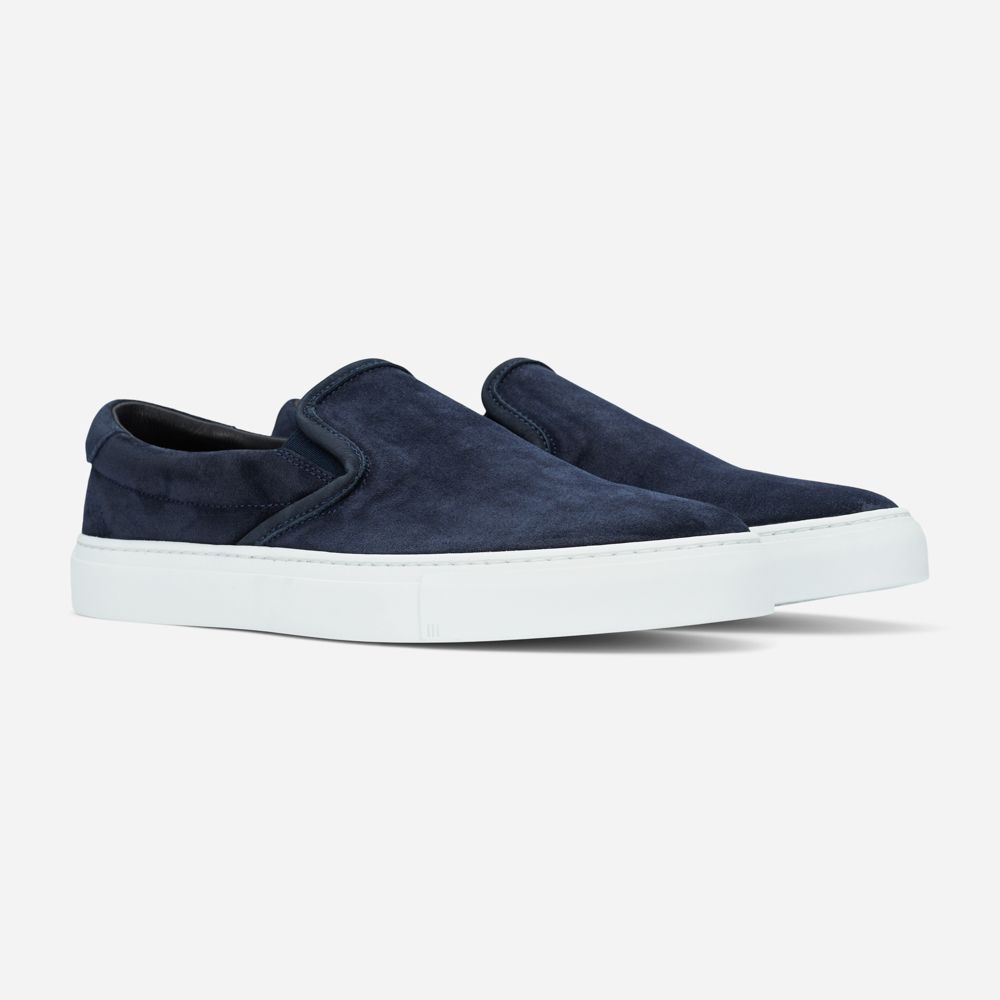 Garda Navy Suede