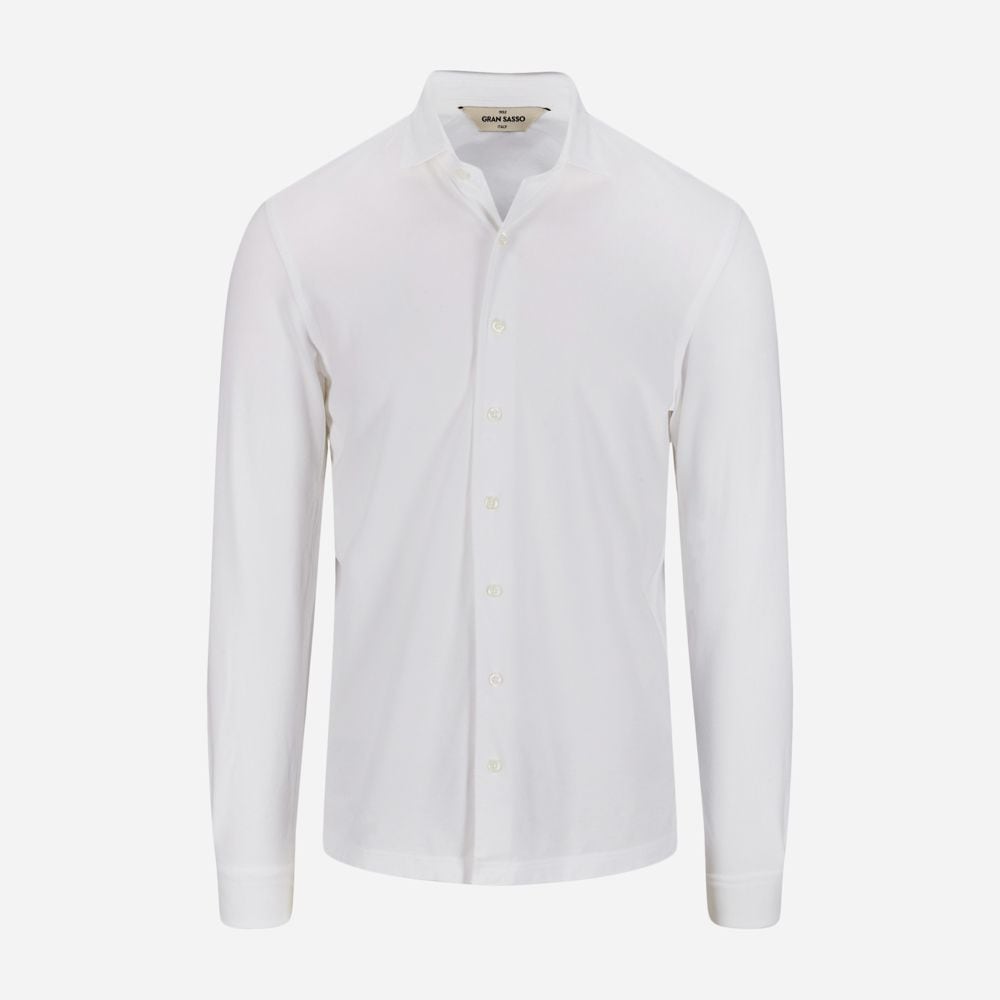 Shirt Ls Vintage 001 White