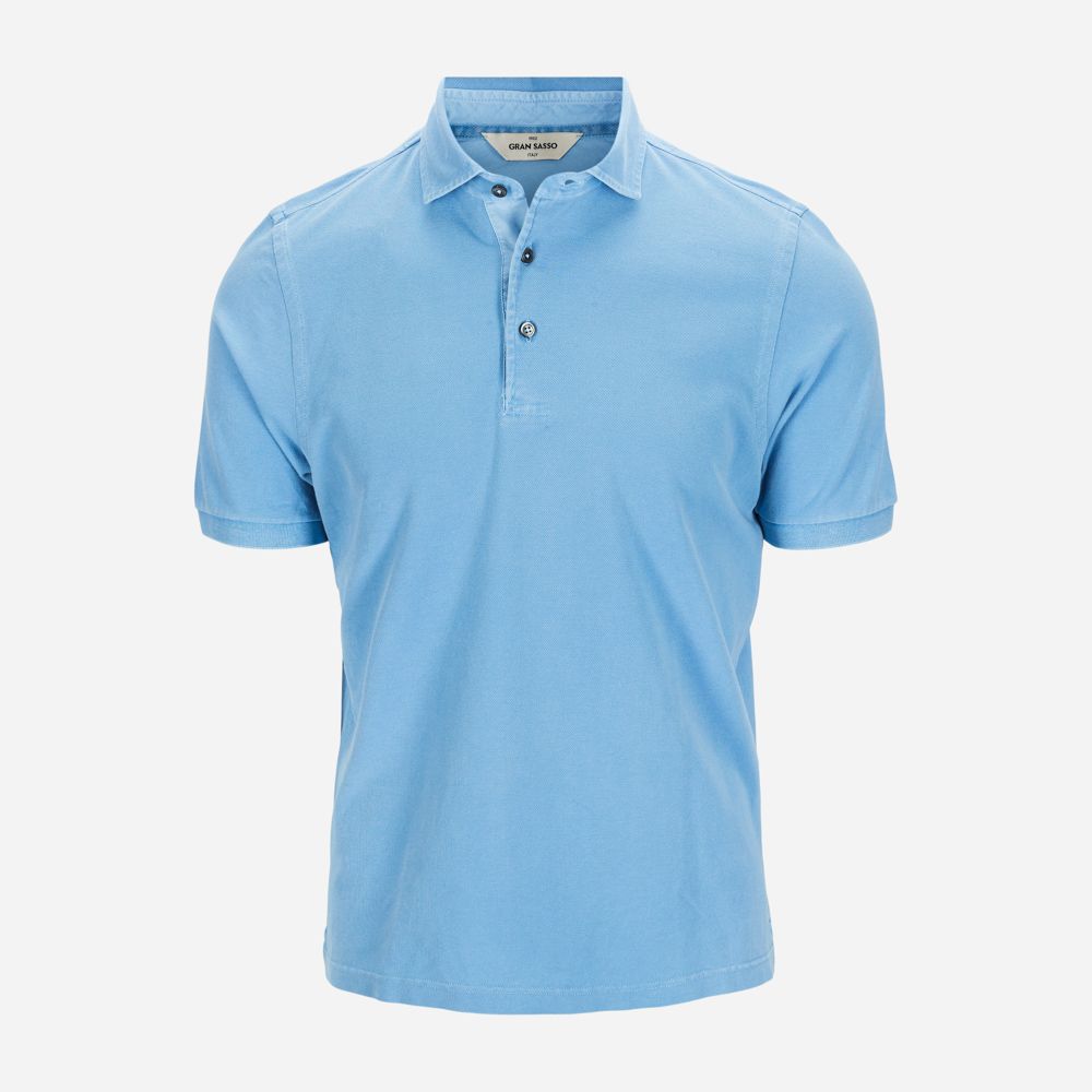 Pique Ss 134 Light Blue