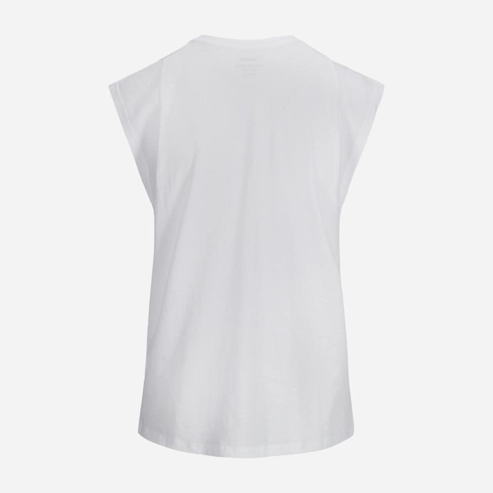 Le Mid Rise Muscle Tee Blanc
