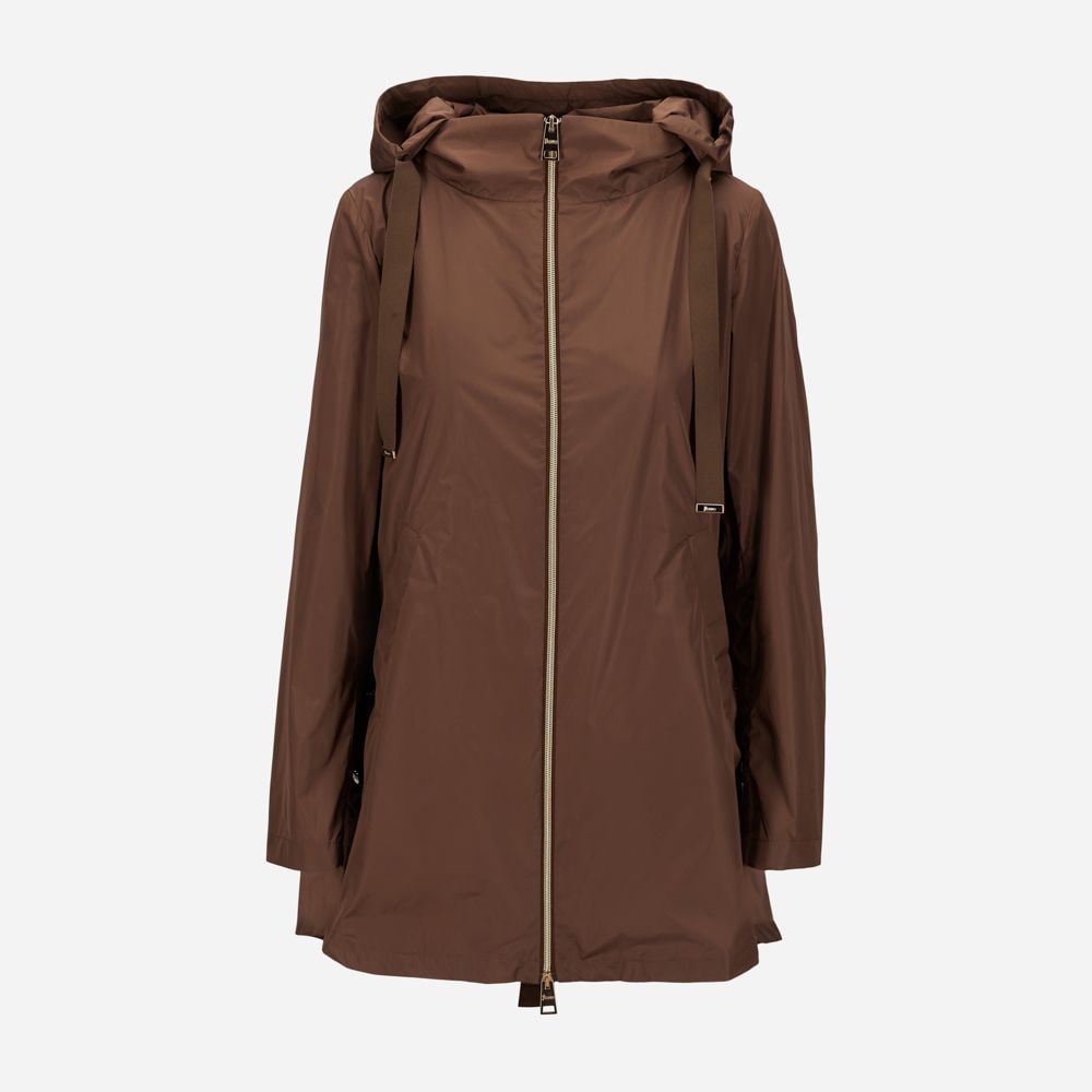 Woman`S Woven Half Coat Rame