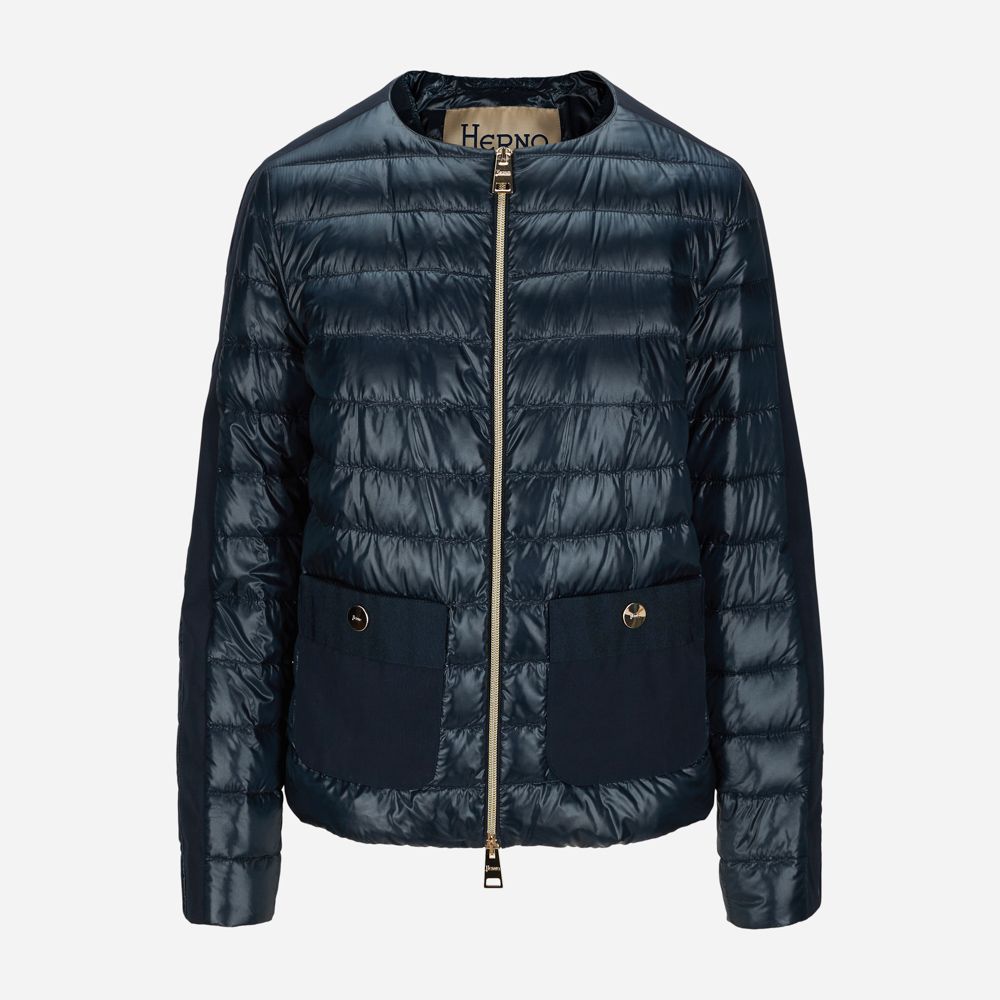 Woman`S Woven Jacket 9200 Blue