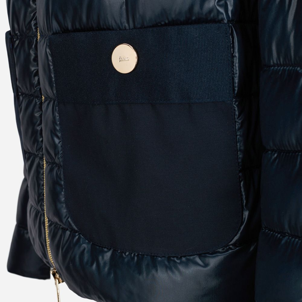Woman`S Woven Jacket 9200 Blue