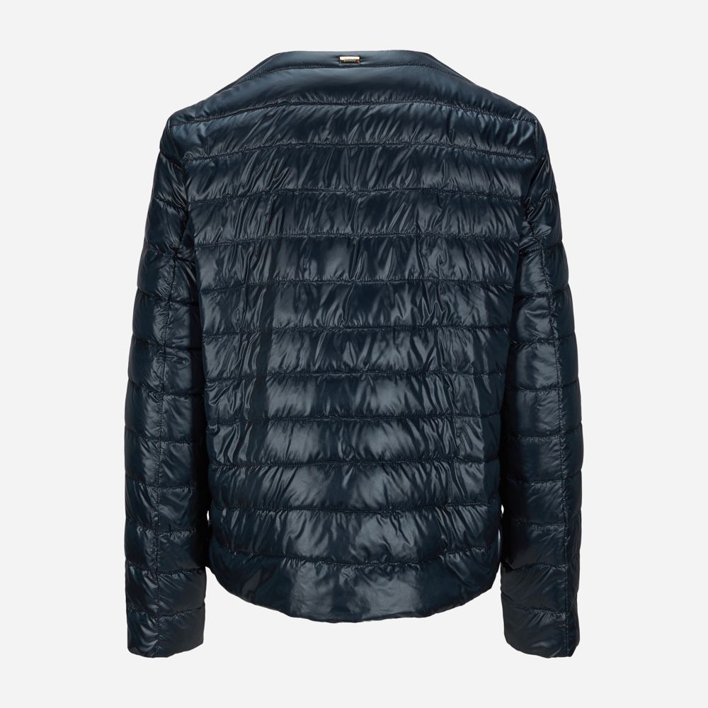 Woman`S Woven Jacket 9200 Blue