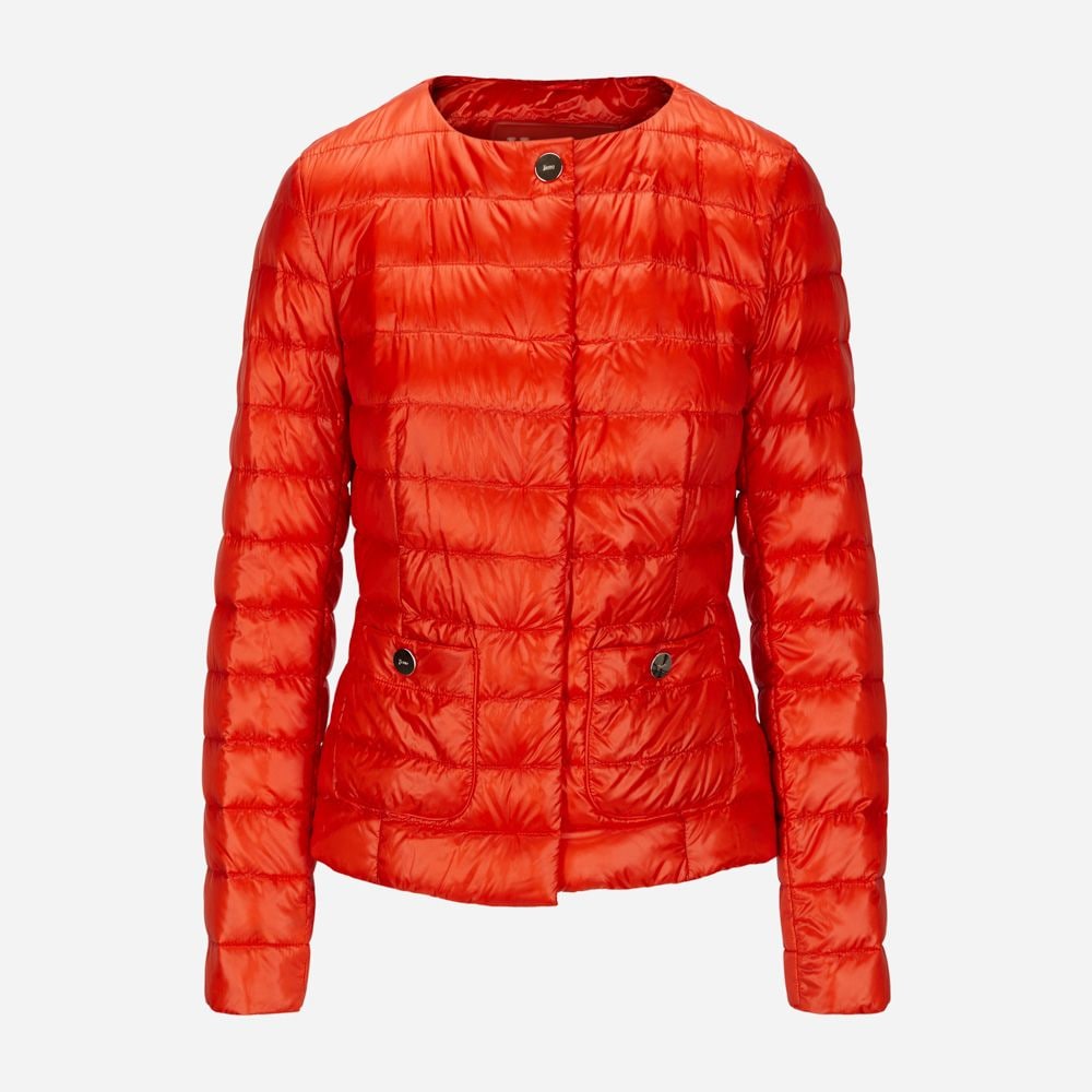Woman`S Woven Jacket Orange