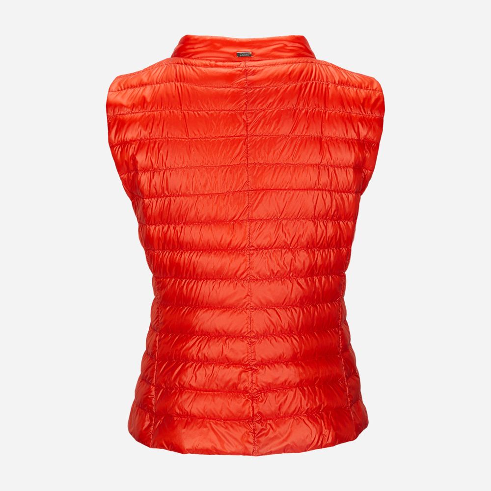 Woman'S Woven Vest Orange