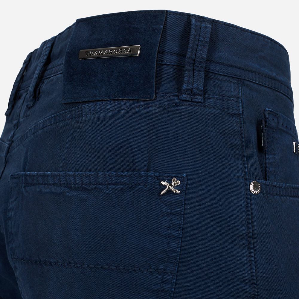 Ascanio Gabardine Navy Blue