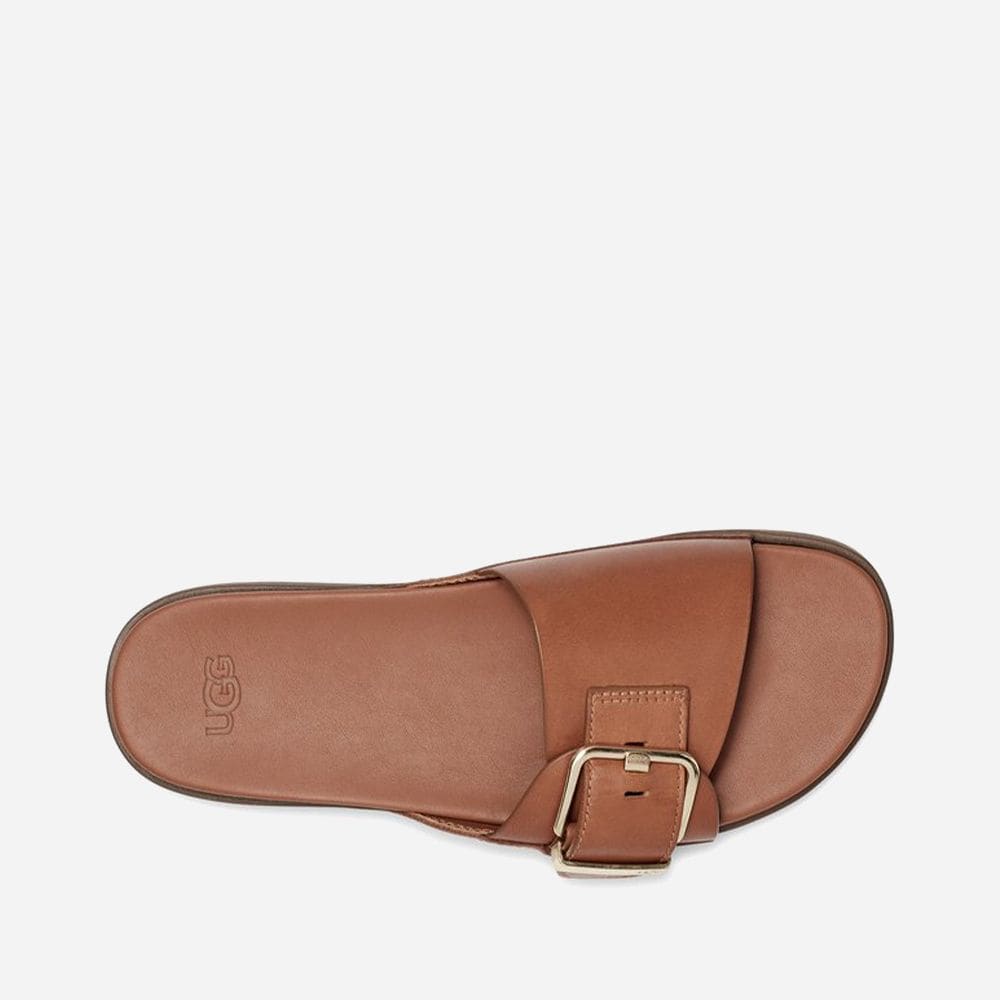 W Solivan Buckle Tan Leather