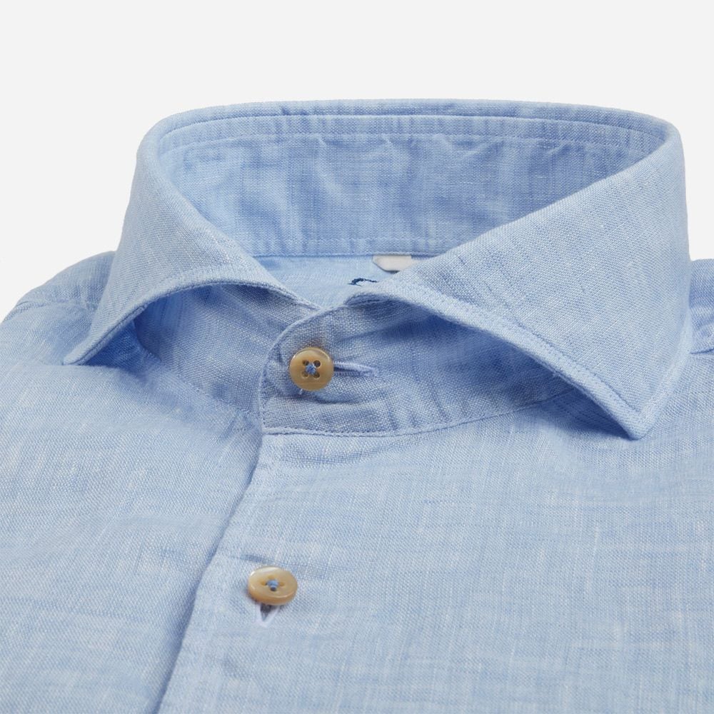 Linen Plain Fb Light Blue