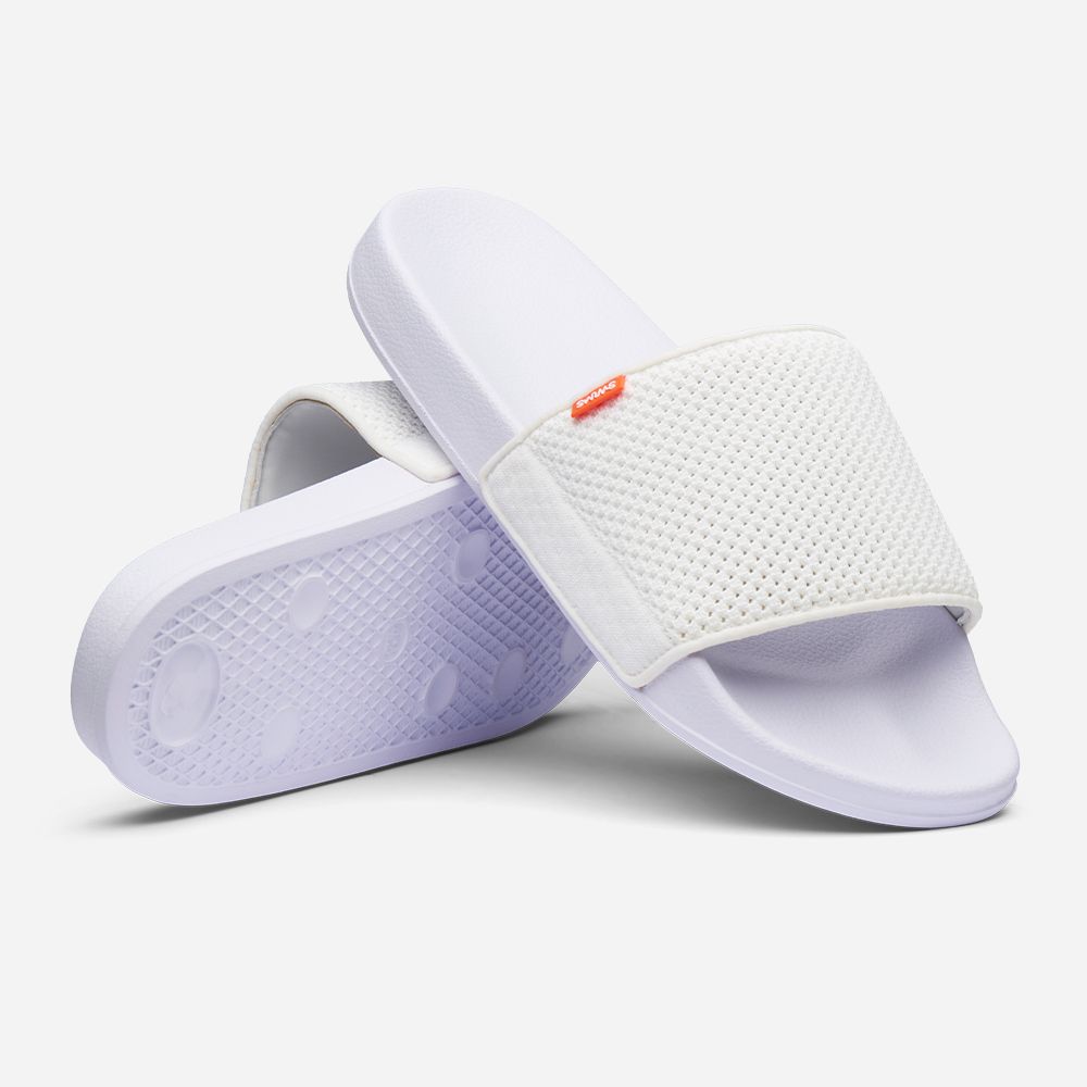 Lounge Pool Slide White