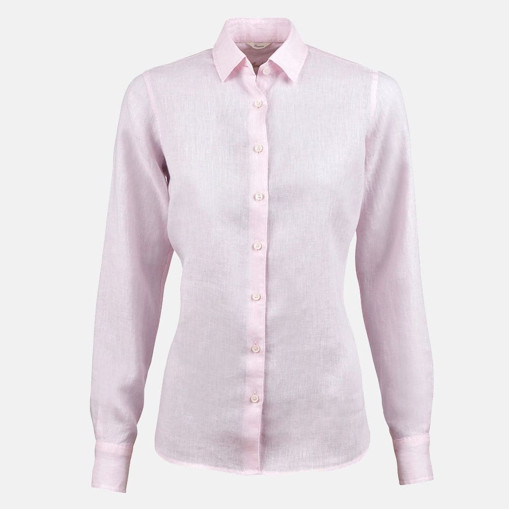 Sofie Shirt Round Cuff Light Pink