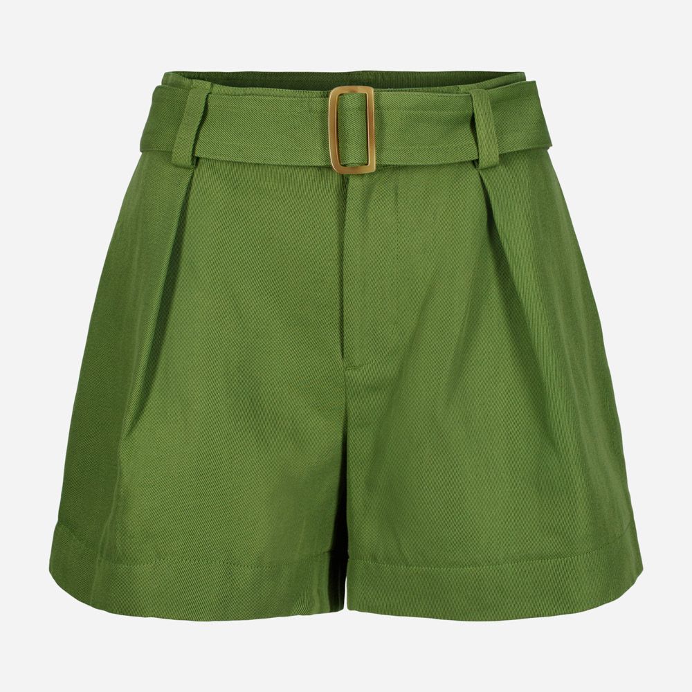 Belted Twill Short Kiwi