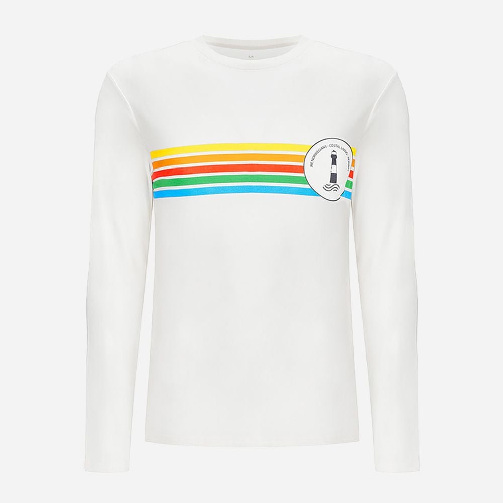 Heggholmen Longsleeve Men Bright White