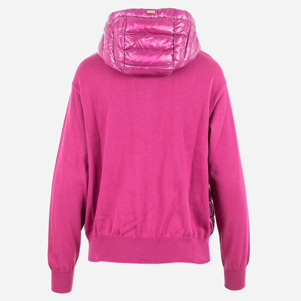 Womans'S Knitted Jacket - Fuxia