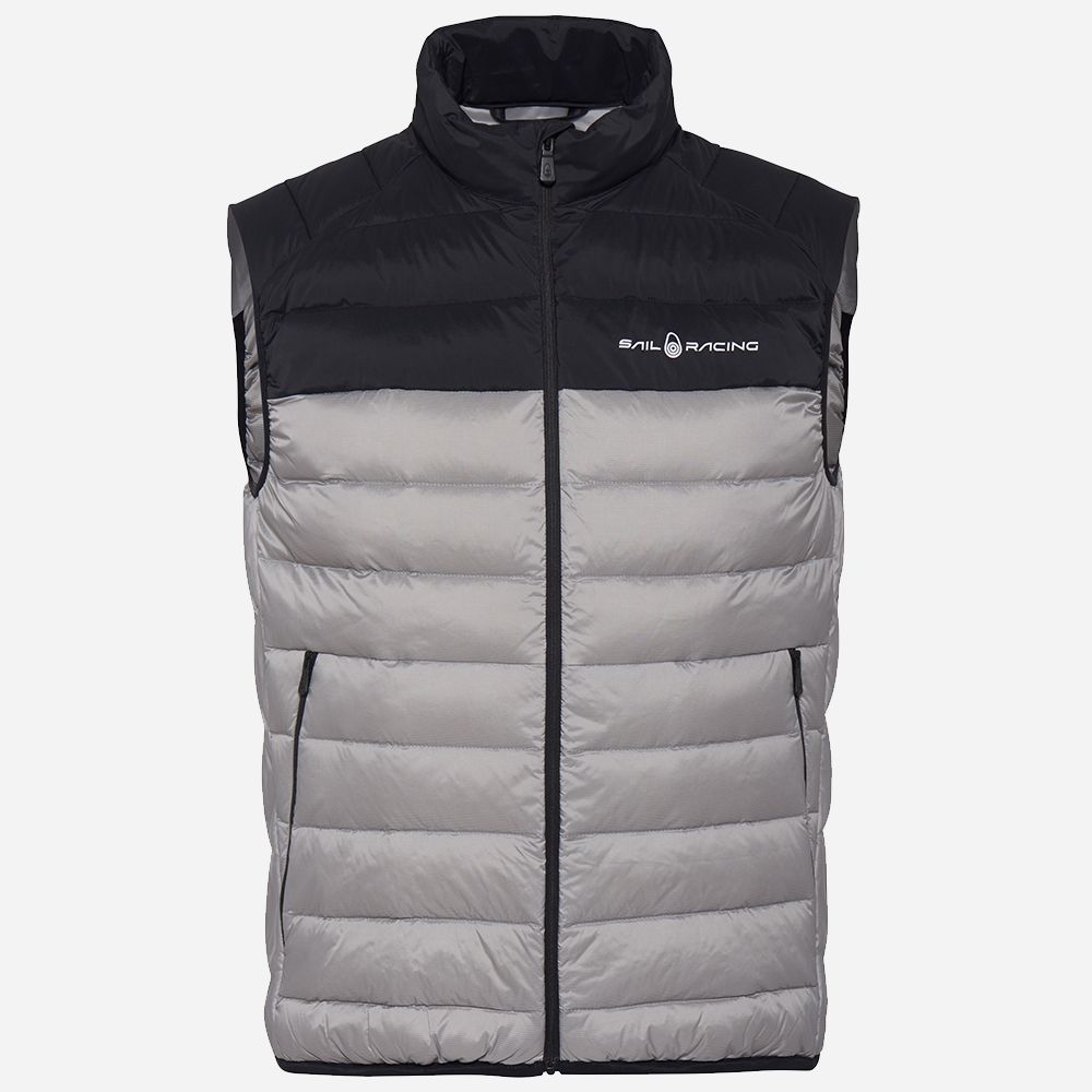 Spray Down Vest Dim Grey
