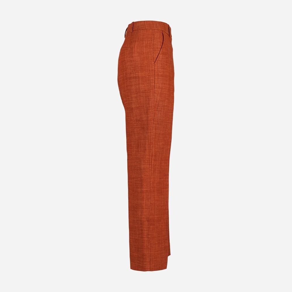 Relaxed Tailored Trouser Orange 729