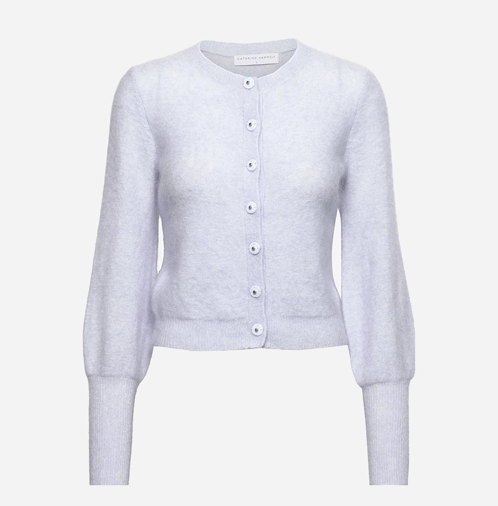 Soft Petit Cardigan Ice Blue