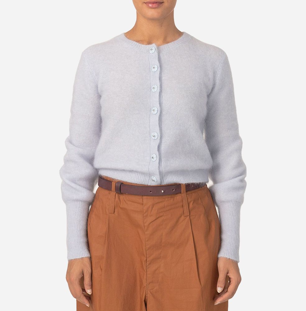 Soft Petit Cardigan Ice Blue