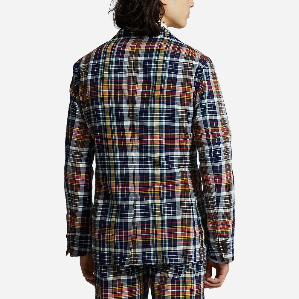 Crltn-Sportcoat Navy/Brown