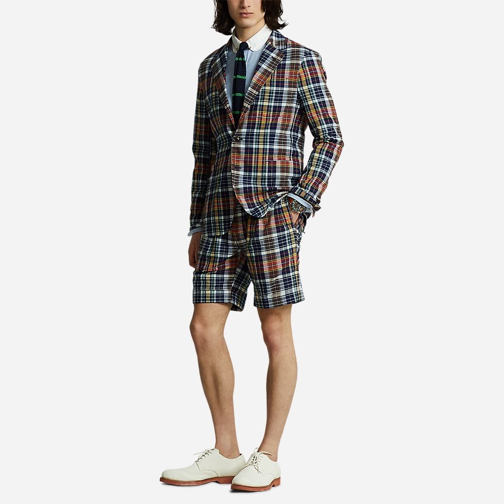 Crltn-Sportcoat Navy/Brown