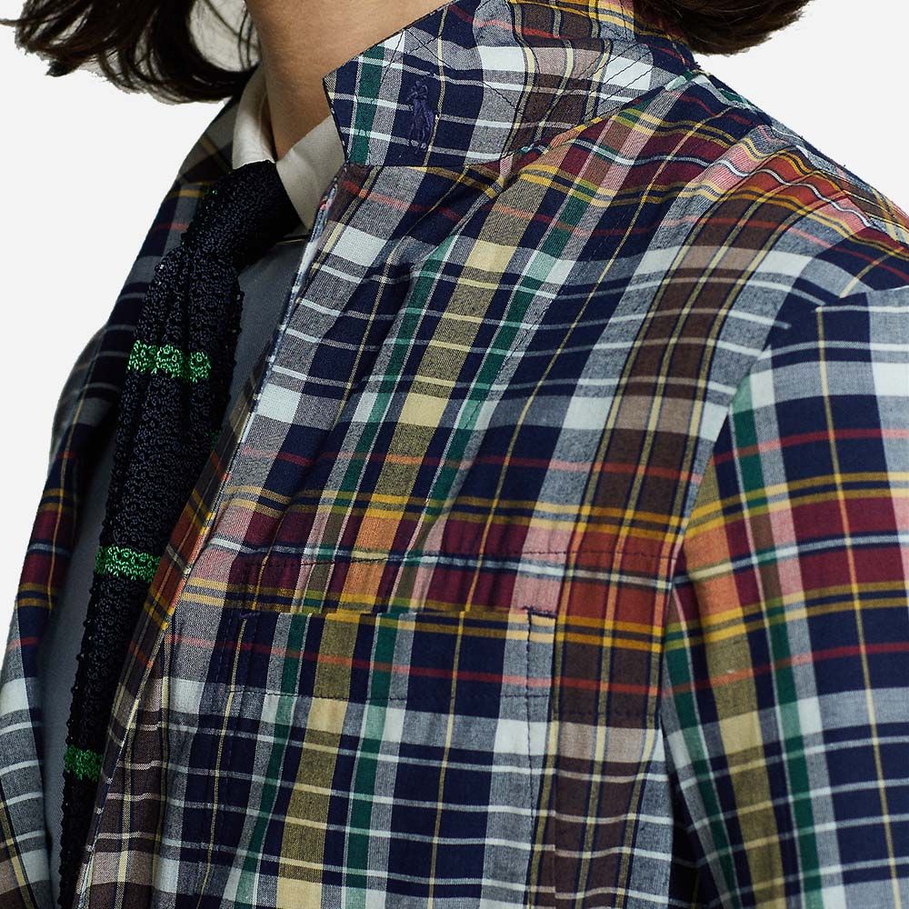 Crltn-Sportcoat Navy/Brown