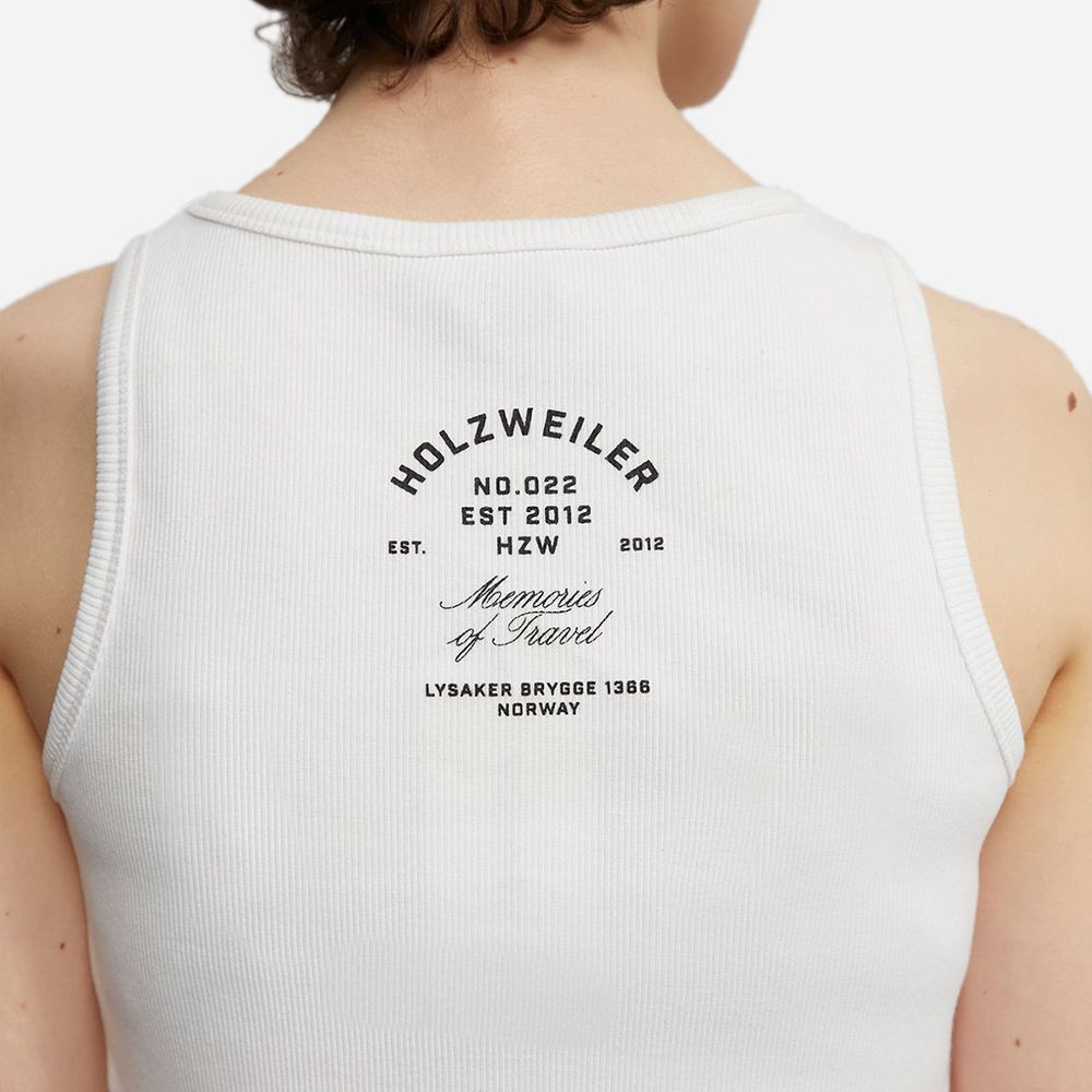 Dops Rib Top White