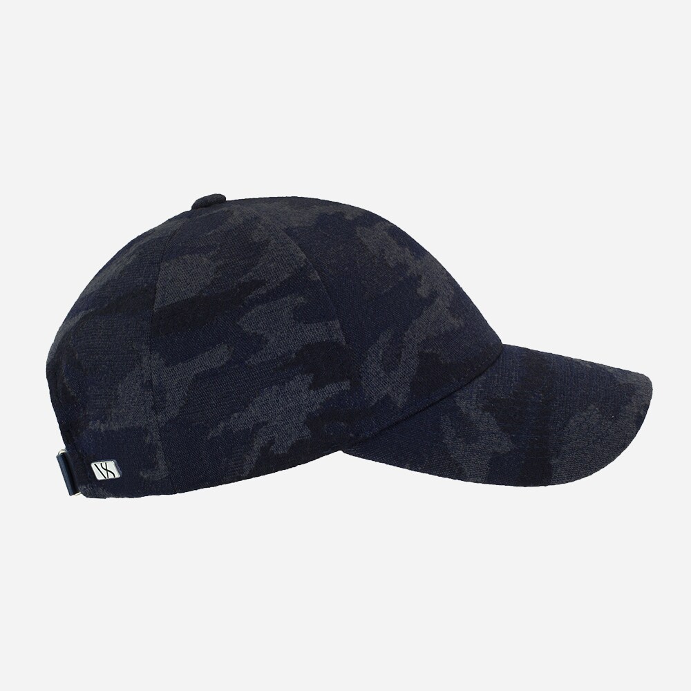 Sodalite Navy Camo Wool