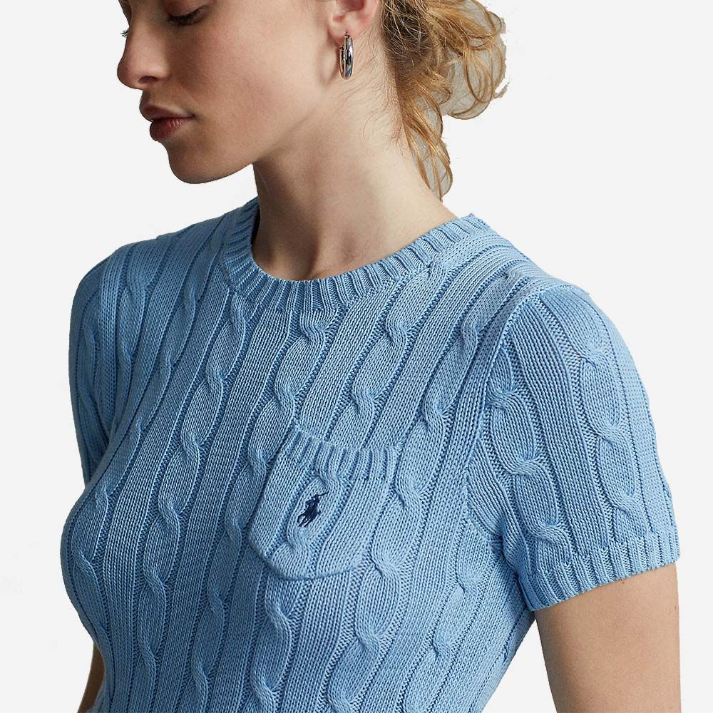 Pkt Tee-Short Sleeve-Sweater Carolina Blue