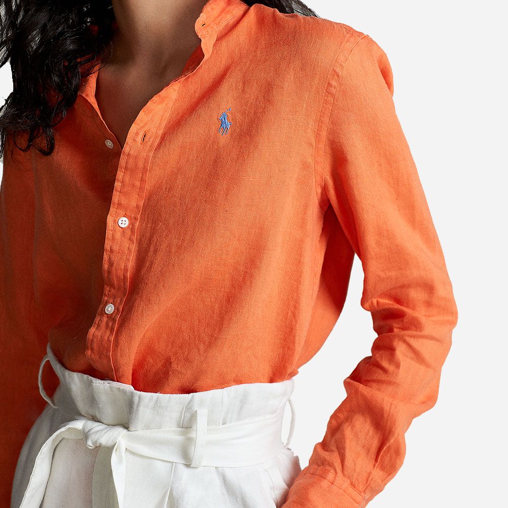 Ls Rx Anw St-Relaxed-Long Sleeve-Shirt May Orange