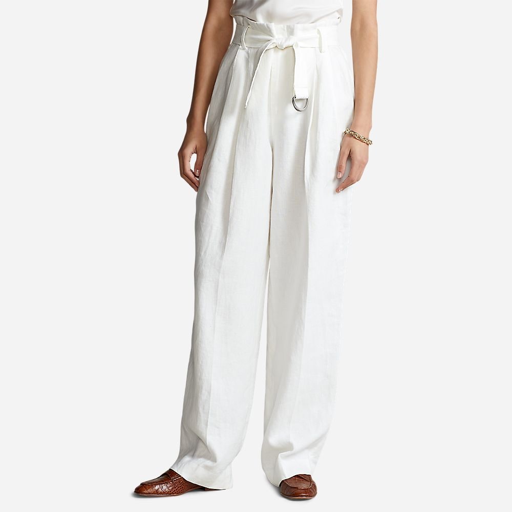 Evn Pt-Full Length-Flat Front White