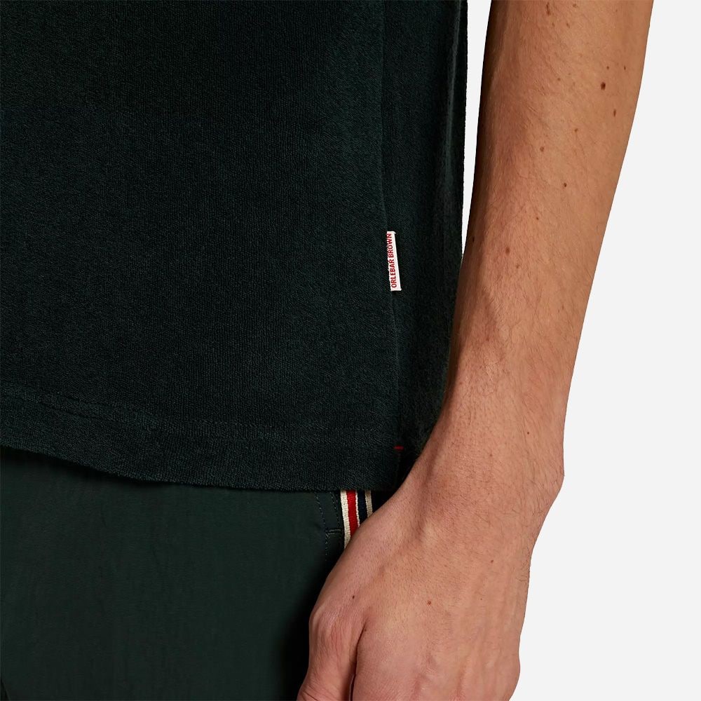 Terry towelling Polo Shirt - Racing Green