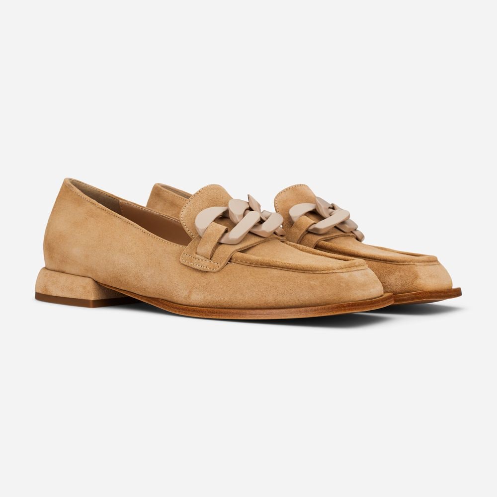 Shoes Velour Camel