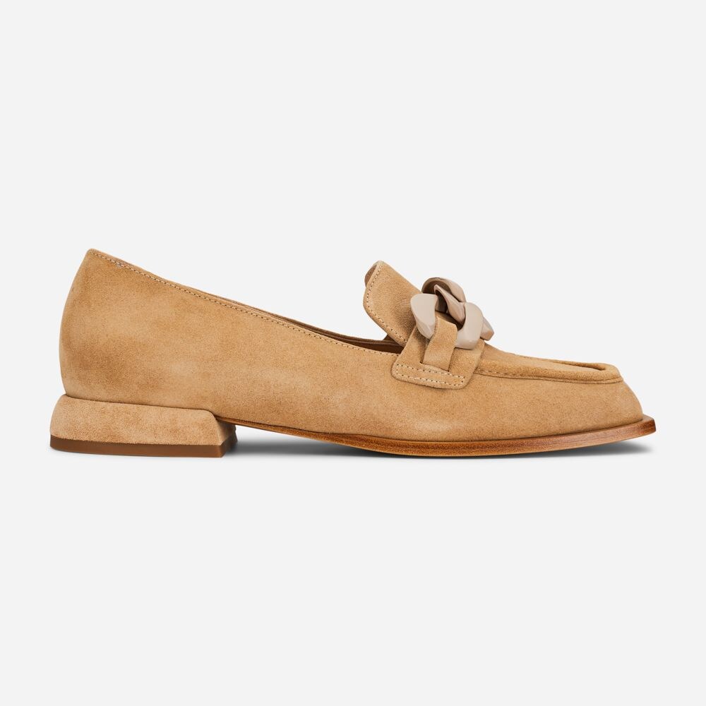 Shoes Velour Camel
